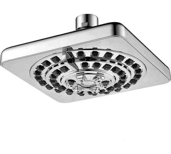Верхний душ Elghansa Chrome ABS-пластик, квадратный, 131х131 мм, 3 режима MS-053-Chrome 1