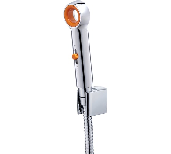 Гигиенический душ Elghansa 2 режима, с держателем и шлангом 100 см BF-19C-Orange