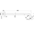 Кронштейн для верхнего душа Elghansa 400х22 мм, RoundLine CR-03-White 4