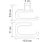 Держатель туалетной бумаги WasserKRAFT Kammel WHITE K-8396W 4