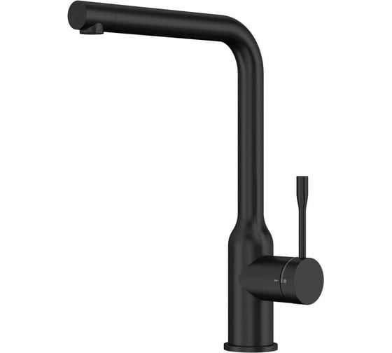 Смеситель для кухни Elghansa с поворотным аэратором 56A2026-Black 1