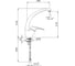 Смеситель LONGRAN Impact Croma granite G08910 - 49 2