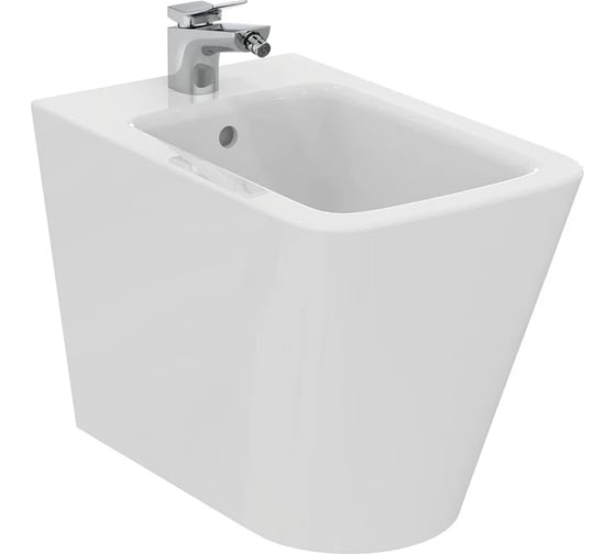 Однорукоятковый смеситель для биде с донным клапаном Ideal Standard BC760AA CONCA, хром 00271870