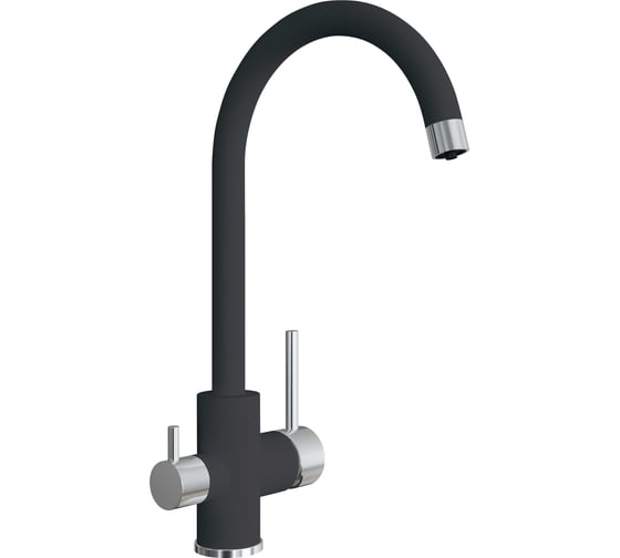 Смеситель Florentina КЛИО FL, антрацит KLIO FL Anthracite 333.13Н.2123.302