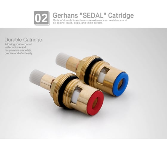 Смеситель для кухни Gerhans K14001G
