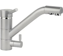 Смеситель UKINOX Матовый хром UM1391 STCR