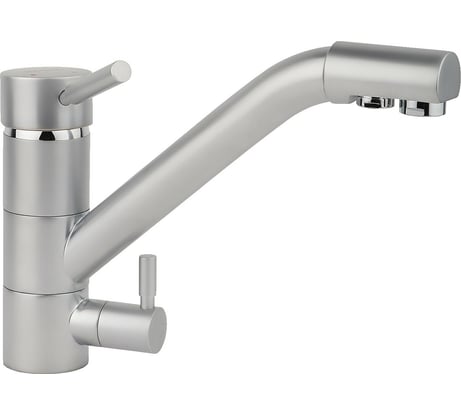 Смеситель UKINOX Матовый хром UM1391 STCR