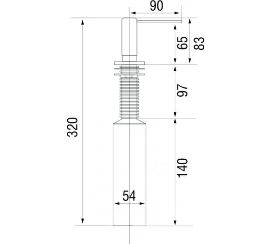 Дозатор LONGRAN Standard Terra LD0006 - 38
