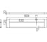 Прямой полотенцедержатель Gerhans K27009B 2