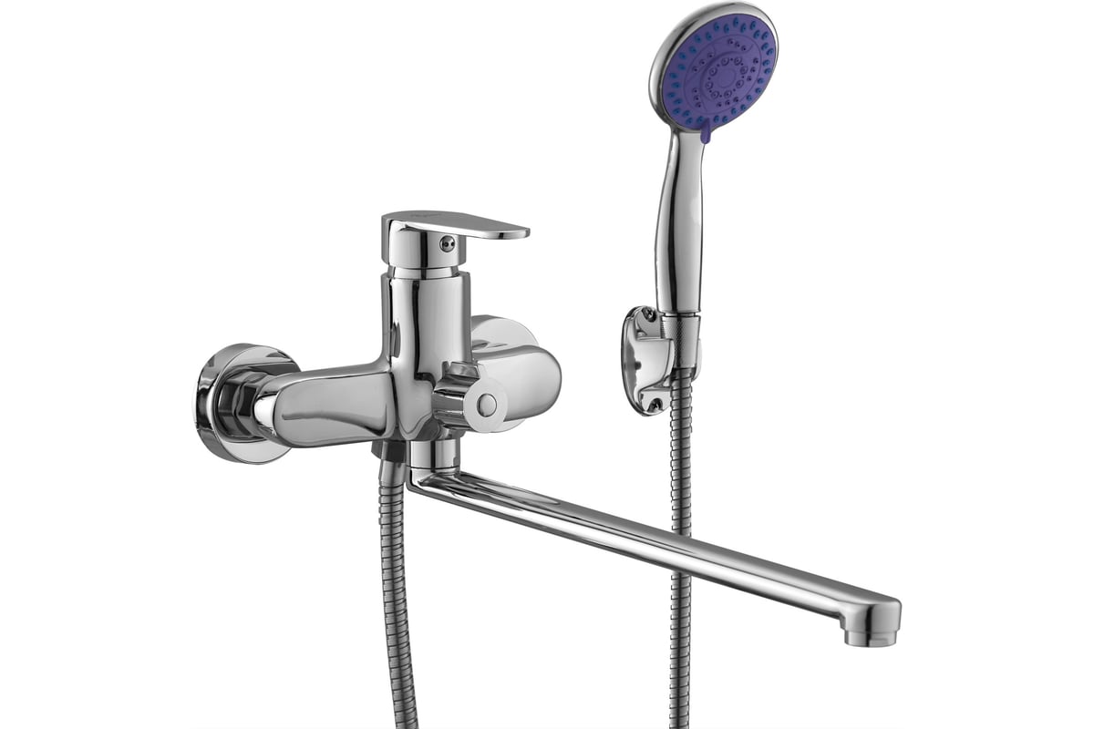 Смеситель PLstart ванно-душевой с душевым гарнитуром PD22072 - выгодная ...