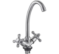 Смеситель для кухни Plstart двуручковый PD40308