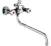 Смеситель PLstart ванно-душевой с душевым гарнитуром PL2210-25