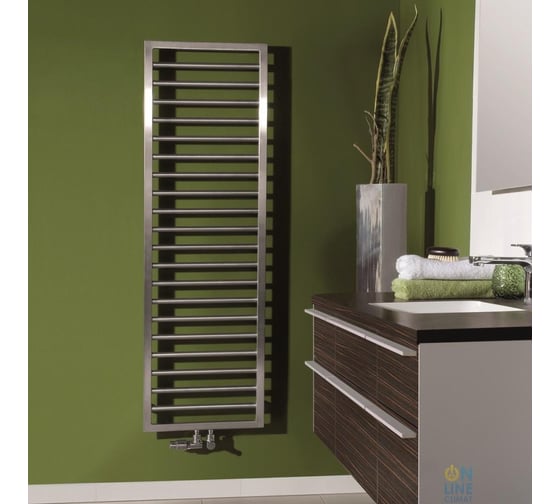 Полотенцесушитель Zehnder Subway шгв 450х65х1261, цвет-хром SUBC-130-045 хром
