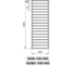 Полотенцесушитель Zehnder Subway шгв 450х65х1261, цвет-хром SUBC-130-045 хром 3