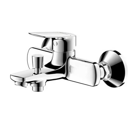 Смеситель для ванны Bravat Rhein короткий излив F6429564CP-01-ENG 00-00256603