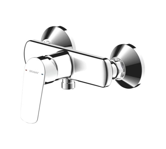 Смеситель для душа Bravat Rhein F9429564CP-01-ENG 00-00256605 1