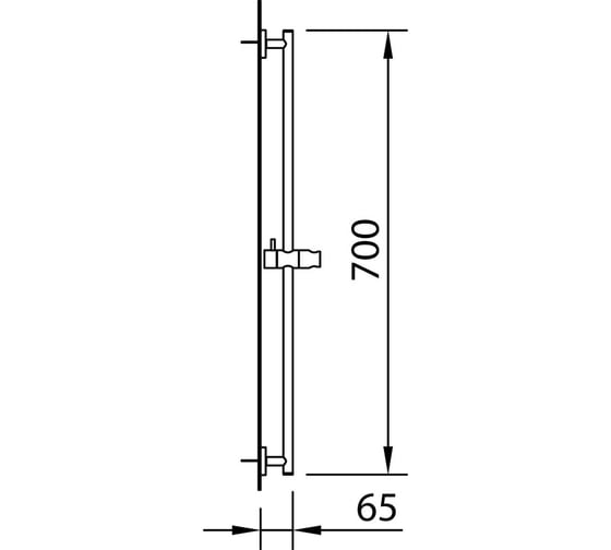 Штанга для душа Clever STYLE 99621