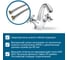 Смеситель для раковины Santek Рокс хром 00088788 5