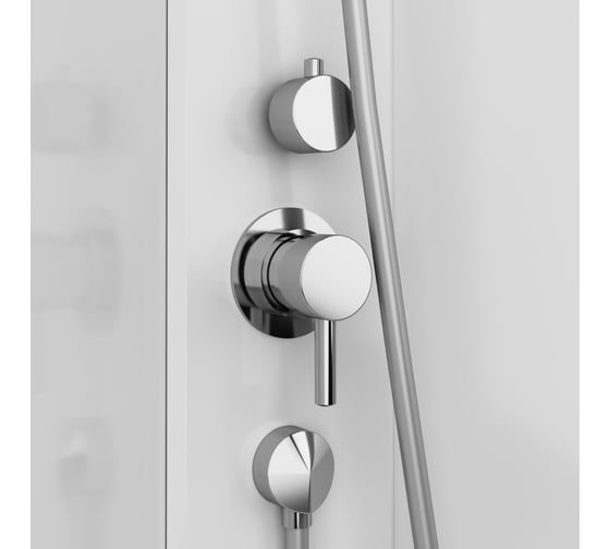 Душевая кабина AM.PM X-Joy 90x90 см, стекло прозрачное, профиль белый, W88C-301-090WT