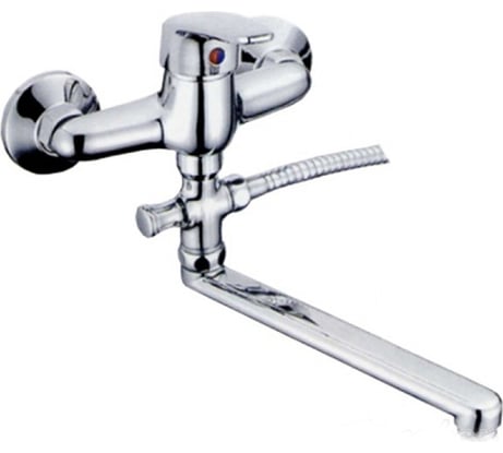 Смеситель для ванны и умывальника FRAP 35к F2116 б/отв, S-нос 510503