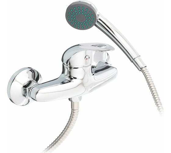 Смеситель для душа FRAP 40к F2002-B с отверстием, шланг и лейка F04 517054