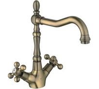 Смеситель для кухни FRAP F4019-4 1/2 керамическая кран-букса, бронза 512204