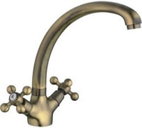 Смеситель для кухни FRAP F4219-4 1/2 керамическая кран-букса, бронза 511579