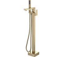 Напольный смеситель для ванны с душем D&K DK Bayern.Liszt матовое золото DA1516007 DA1516007
