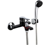 Смеситель для ванны FRAP F3242 35к, черный хром 537595