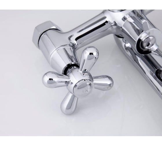 Смеситель для ванны FRAP F3025 1/2 керамическая кран-букса, крест 544669