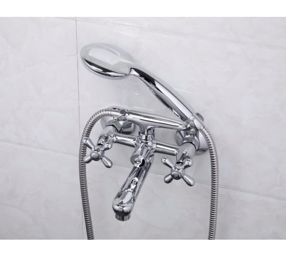 Смеситель для ванны FRAP F3025 1/2 керамическая кран-букса, крест 544669