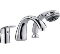 Смеситель для акриловой ванны FRAP 40к F1121 3 отверстия, б/отв. 517009