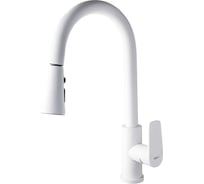 Смеситель для кухни Ekko белый матовый E6001-8