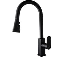 Смеситель для кухни Ekko черный матовый E6003-7