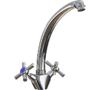 Смеситель для кухни mixline 1/2 керамика, высокий излив. без подводки ML09-032 522137