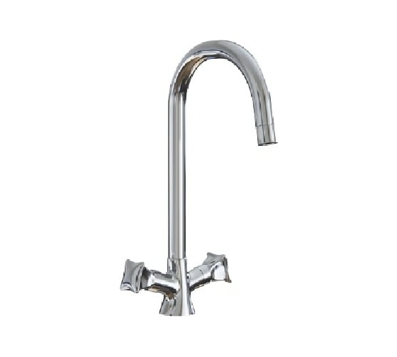 Смеситель для кухни Mixline 1/2 керамика, высокий излив, без подводки ML11-031 530473