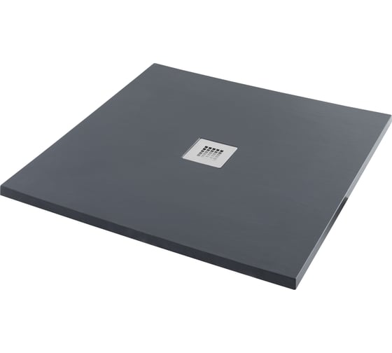 Литьевой поддон Aquanet 007B Delight NEW 900х900х30 мм., черный камень 00258896