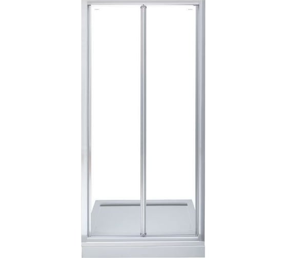 Складная дверь Aquanet Alfa 900x2000 мм., стекло прозрачное, хром NAA6422 00252214