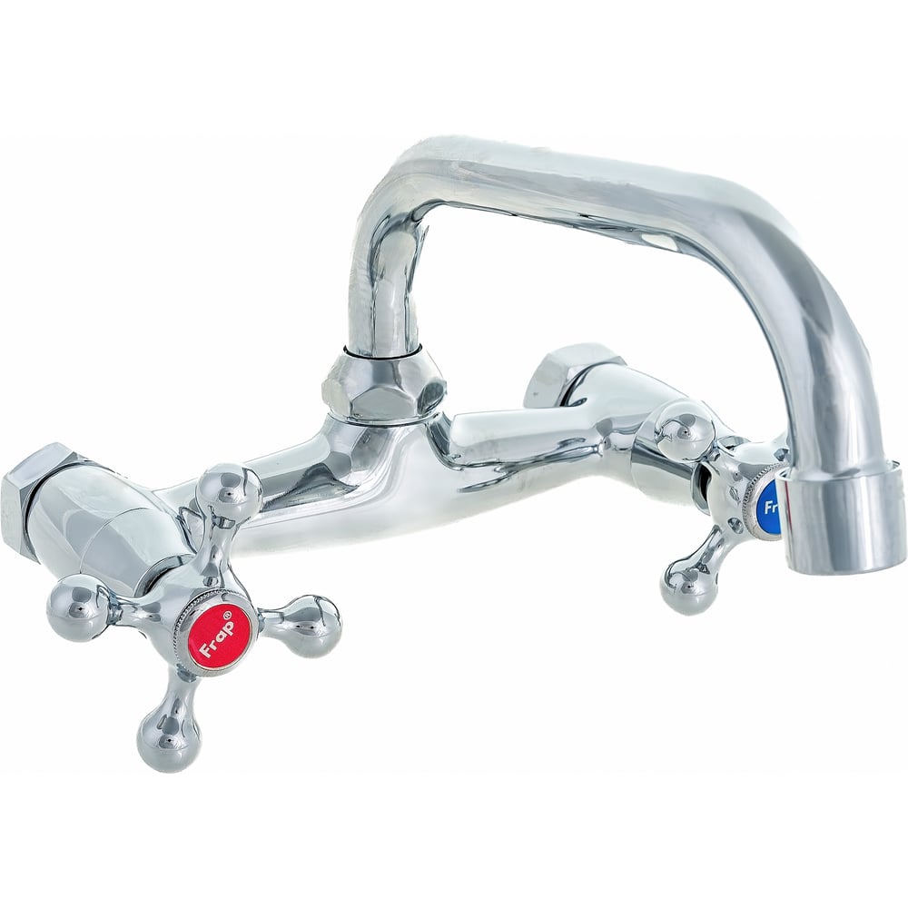 Настенный смеситель для кухни FRAP F4708 1/2, крест верхний 518861 ...