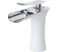 Смеситель для умывальника FRAP F1052-52 белый, хром 544052