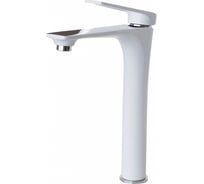 Смеситель для умывальника FRAP F1052-54 белый, хром 544053