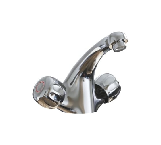 Смеситель для умывальника mixline 1/2 керамика, без подводки ML02-04 NEW 529848