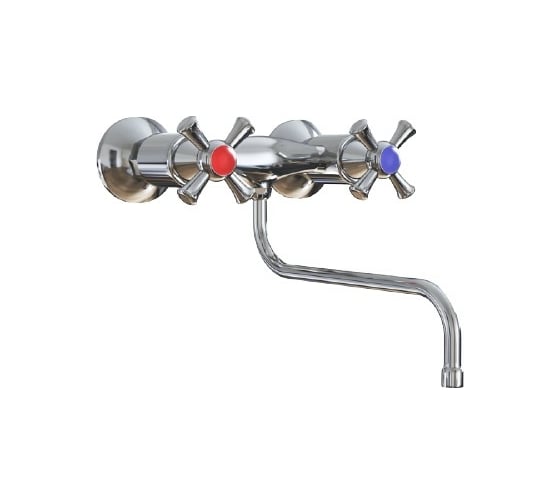 Настенный смеситель для кухни Mixline 1/2 керамика, ML10-06 NEW 529852
