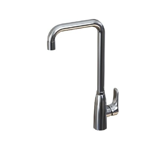 Смеситель для кухни mixline высокий излив, боковая ручка 40k ML13-032 530481