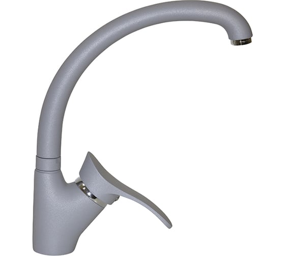 Смеситель для кухни Mixline графит, высокий излив 40к ML-GS01 342 533169