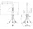 Смеситель для мойки Paffoni с поворотным изливом, белый матовый RINGO RIN295BO 00263394 5