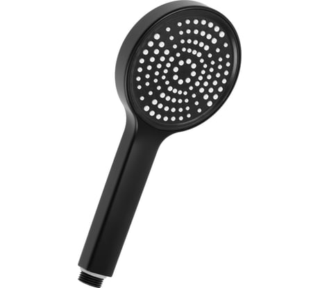 Лейка для душа ZEIN Z3529, d=105 мм, черная 9931286