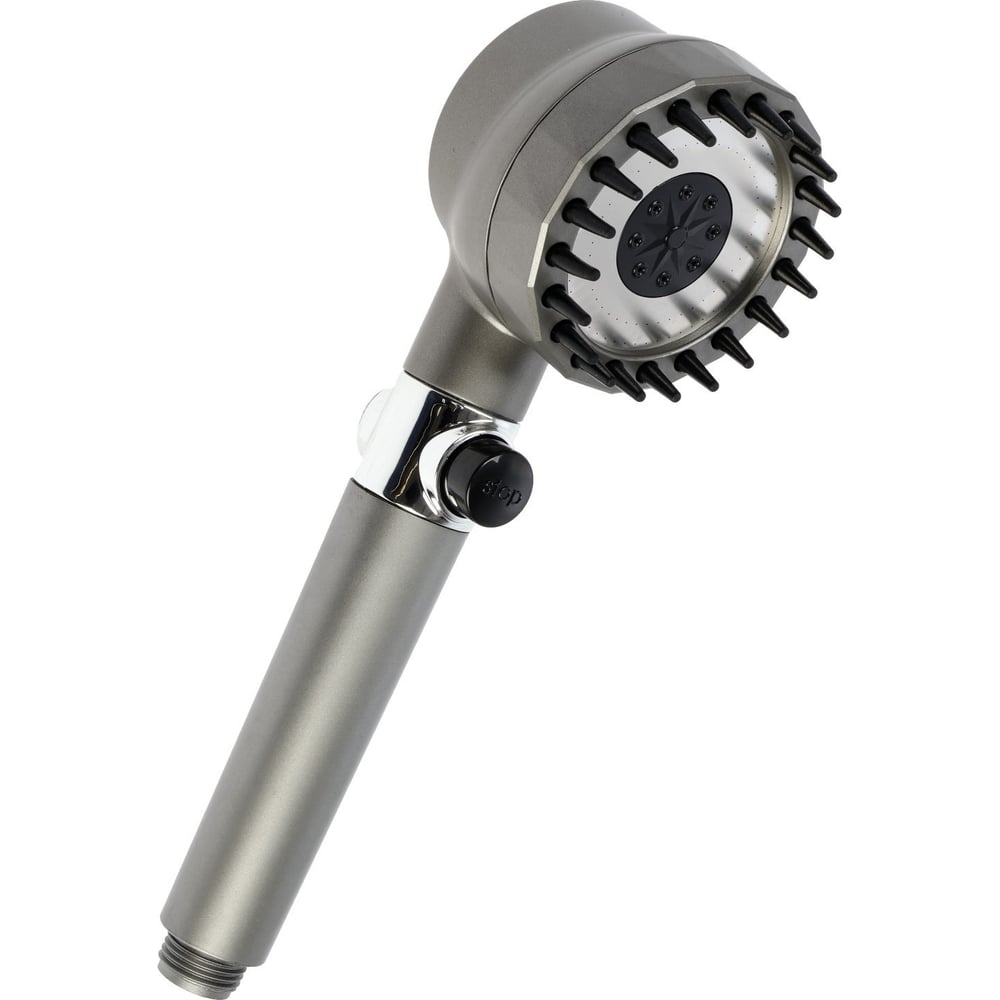 Лейка для душа ZEIN Z3550, d=80 мм, 3 режима, с массажными зубчиками ...