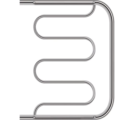 Полотенцесушитель водяной Primoclima Astra Л water Inox 50x40 PCAstraЛWInox5040