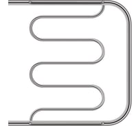 Полотенцесушитель водяной Primoclima Astra Л water Inox 50x50 PCAstraЛWInox5050